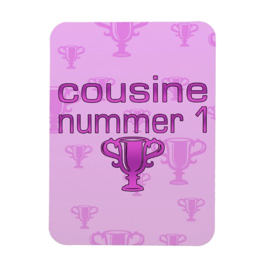 Magnet Flexible Numéro de la mousine 1 (Vertical)