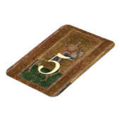 Magnet Flexible Numéro de tableau Knight mariage de la Renaissance (Côté Gauche)