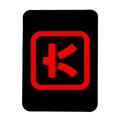 Magnet Flexible Numéro japonais Six 六 (Vertical)