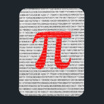 Magnet Flexible Numéro rouge d'origine pi jour symbole mathématiqu<br><div class="desc">Numéro rouge d'origine pi jour symbole mathématique</div>