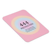 Magnet Flexible Numérologie moderne des anges Aura 444 (Côté Droit)