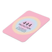 Magnet Flexible Numérologie moderne des anges Aura 444 (Côté Gauche)