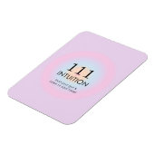 Magnet Flexible Numérologie moderne des nombres anges 111 Intuitio (Côté Gauche)