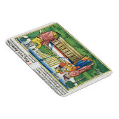 Magnet Flexible Numéros 17 1-11 Le personnel d'Aaron fleurit sur l (Côté Droit)