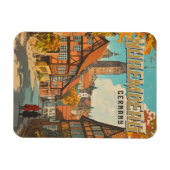 Magnet Flexible Nuremberg Allemagne - Bavarois classique (Horizontal)