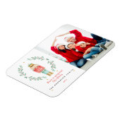 Magnet Flexible Nutcracker aquarelle botanique 1 photo Noël (Côté Gauche)