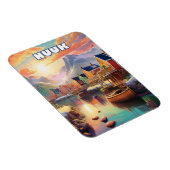 Magnet Flexible Nuuk, pearl of the Arctic (Côté Droit)