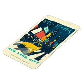 Magnet Flexible NYC - Carré du temps (Côté Gauche)