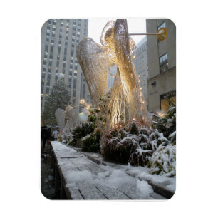 Magnet Flexible NYC Christmas Angel
