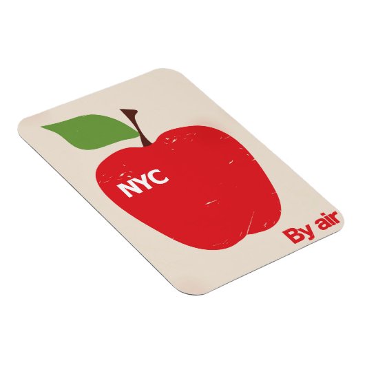 Magnet Flexible NYC par avion (Côté Droit)