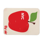 Magnet Flexible NYC par avion (Horizontal)