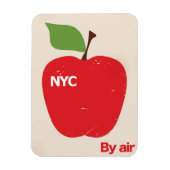 Magnet Flexible NYC par avion (Vertical)