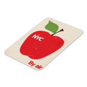 Magnet Flexible NYC par avion (Côté Gauche)