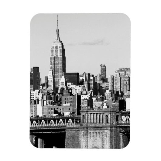 Magnet Flexible NYC Skyline II (Vertical)