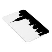 Magnet Flexible NYC Skyline Silhouette, Empire State Bldg (Côté Droit)
