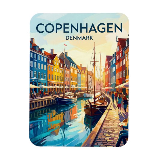 Magnet Flexible Nyhavn Danemark (Vertical)