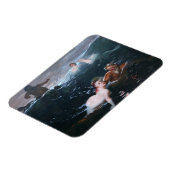 Magnet Flexible Nymphes et Satyres Jouer dans les vagues (Côté Gauche)