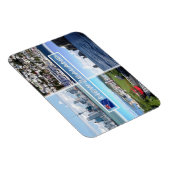 Magnet Flexible NZ Auckland Skyline - Wellington panorama - (Côté Droit)