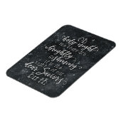 Magnet Flexible O Magnat de Noël de la Saint-Nuit (Côté Gauche)