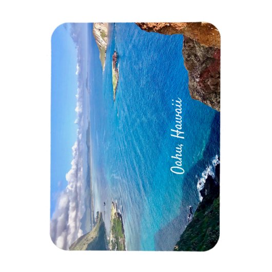 Magnet Flexible Oahu, Hawaii (Vertical)