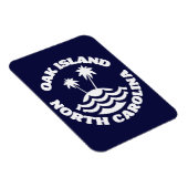 Magnet Flexible Oak Island, Caroline du Nord (Côté Droit)