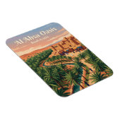 Magnet Flexible Oasis d'Al Ahsa Arabie saoudite (Côté Droit)