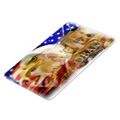 Magnet Flexible Obama, 44-45ème Président_ Aimant Flexi PréPremium (Côté Gauche)