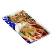 Magnet Flexible Obama, 44-45ème Président_ Aimant Flexi PréPremium (Côté Droit)