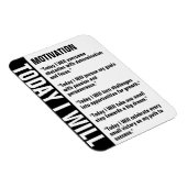 Magnet Flexible Objectifs de motivation Personnaliser de rappel (Côté Droit)