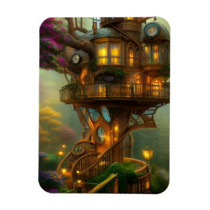 Magnet Flexible Observatoire Steampunk Treehouse