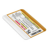 Magnet Flexible Obtenez un Étiquette d'ordonnance sain (Côté Droit)