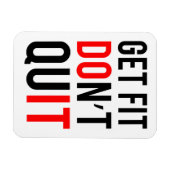 Magnet Flexible Obtenir l'ajustement Ne pas quitter (Horizontal)