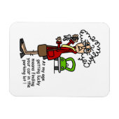 Magnet Flexible Obtenir un Humour chanceux (Horizontal)