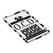 Magnet Flexible OCD Trouble obsessionnel de la vache Amant amusant (Côté Droit)
