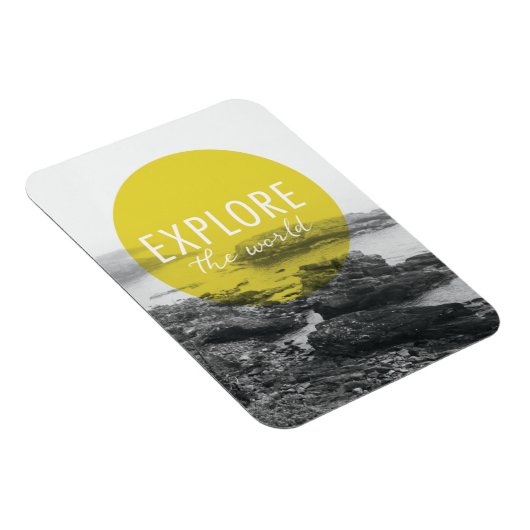 Magnet Flexible Océan | Explorer La Devis Mondiale (Côté Droit)