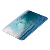 Magnet Flexible Océan Pacifique gros vague cassant aimant rectangu (Côté Gauche)