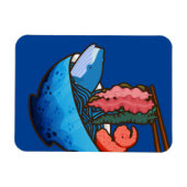 Magnet Flexible Ocean Ramen Tentacle Kelp Whale Food Nature (Horizontal)