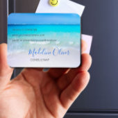 Magnet Flexible Ocean Wave Beach Blue Scene Moderne