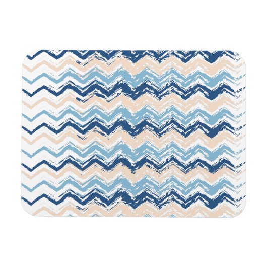 Magnet Flexible Ocean Waves Chevron (Horizontal)