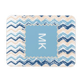 Magnet Flexible Ocean Waves Chevron (Horizontal)