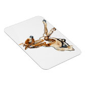 Magnet Flexible Ochre Foal (Côté Droit)