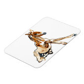 Magnet Flexible Ochre Foal (Côté Gauche)