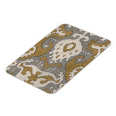 Magnet Flexible Ochre Ikat II (Côté Gauche)