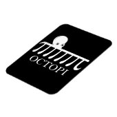 Magnet Flexible Octopi - Funny Pi Octopus Math (Côté Gauche)