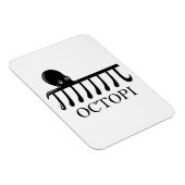 Magnet Flexible Octopi - Funny Pi Octopus Math (Côté Droit)