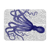 Magnet Flexible Octopus bleu 5 (Horizontal)