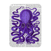 Magnet Flexible Octopus pourpre (Vertical)