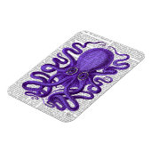 Magnet Flexible Octopus pourpre (Côté Gauche)