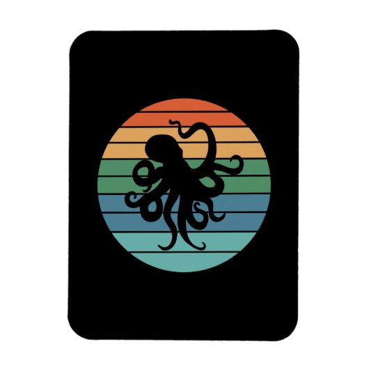 Magnet Flexible Octopus rétro (Vertical)