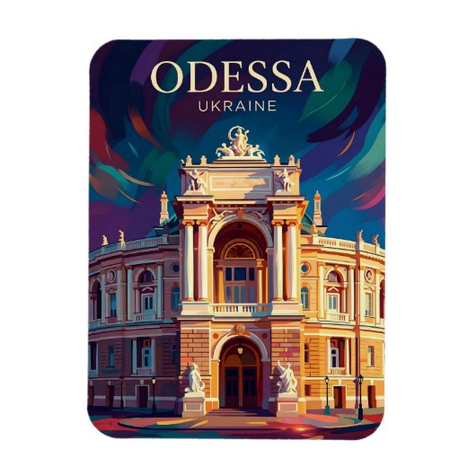 Magnet Flexible Odessa Ukraine (Vertical)